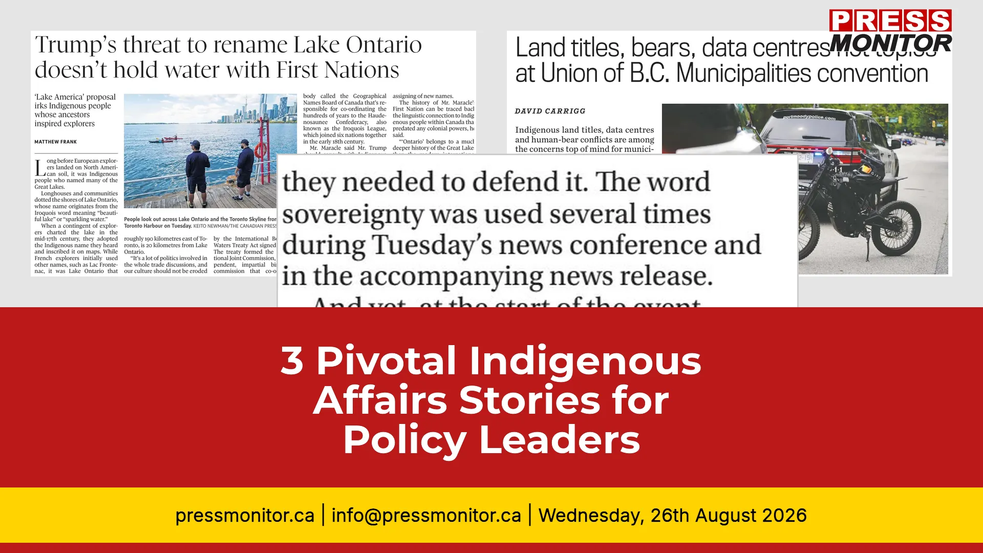 3 Pivotal Indigenous Affairs Stories for Policy Leaders