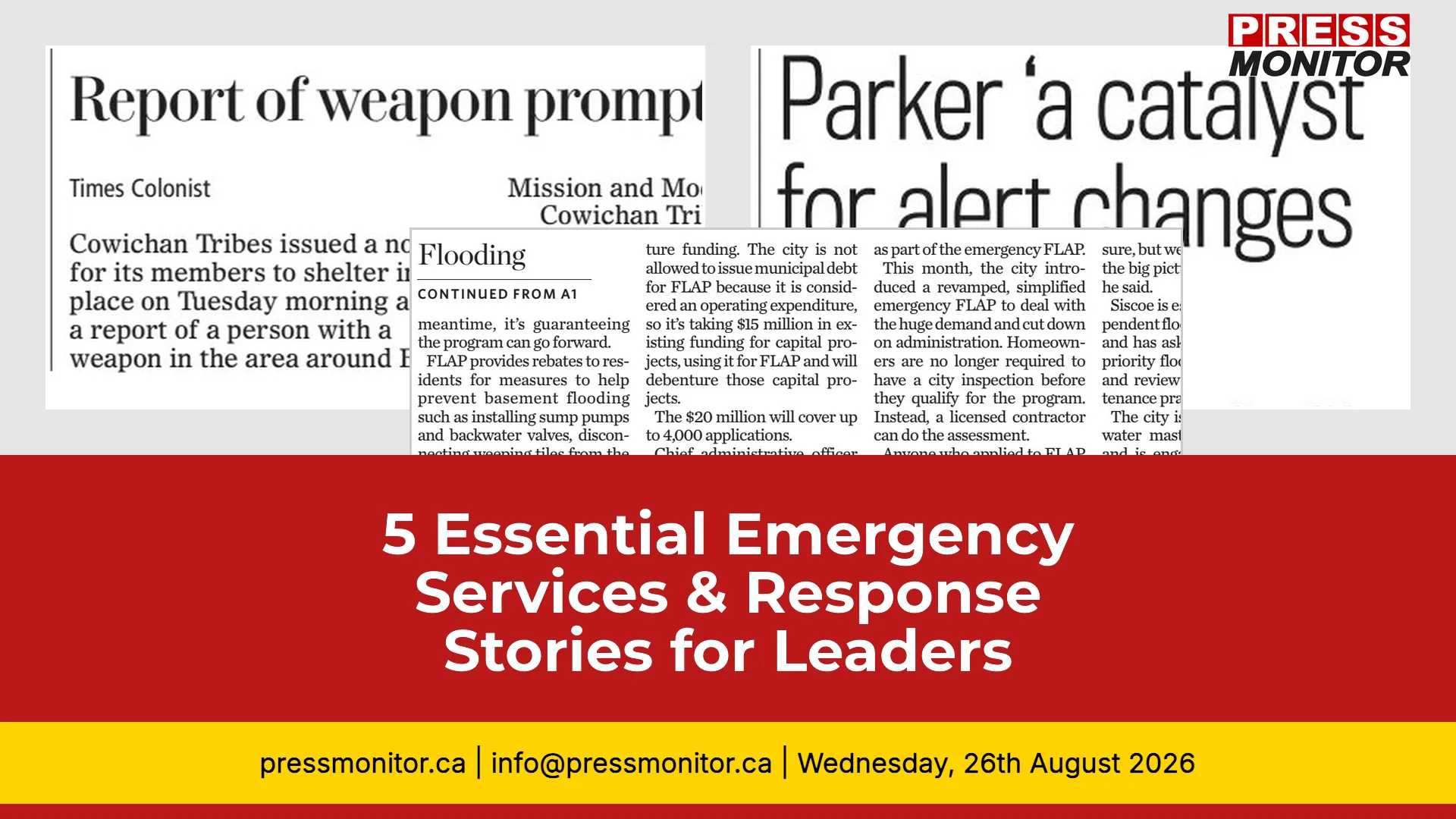 5 Essential Emergency Services & Response Stories for Decision-Makers