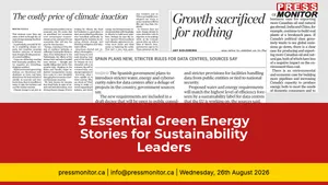 3 Essential Green Energy Stories for Sustainability Leaders