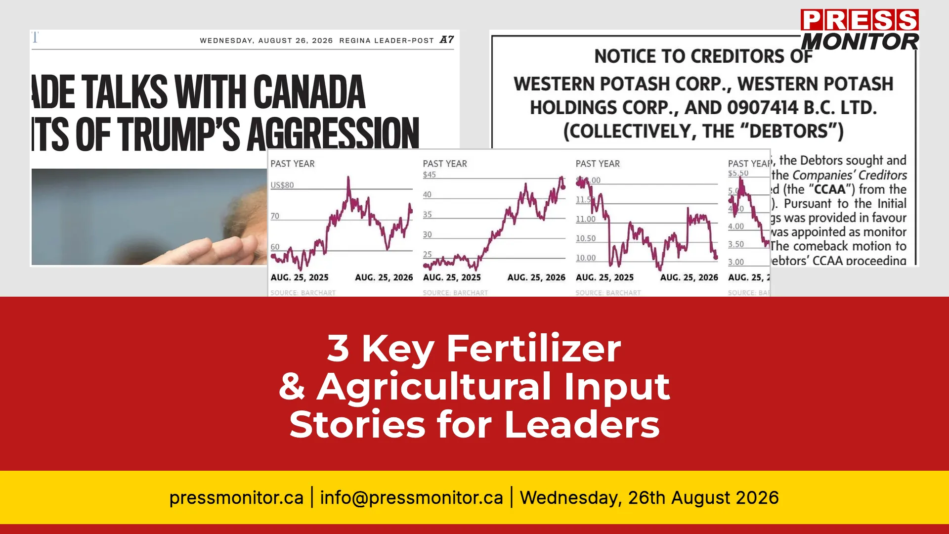 3 Key Fertilizer & Agricultural Input Stories for Industry Leaders