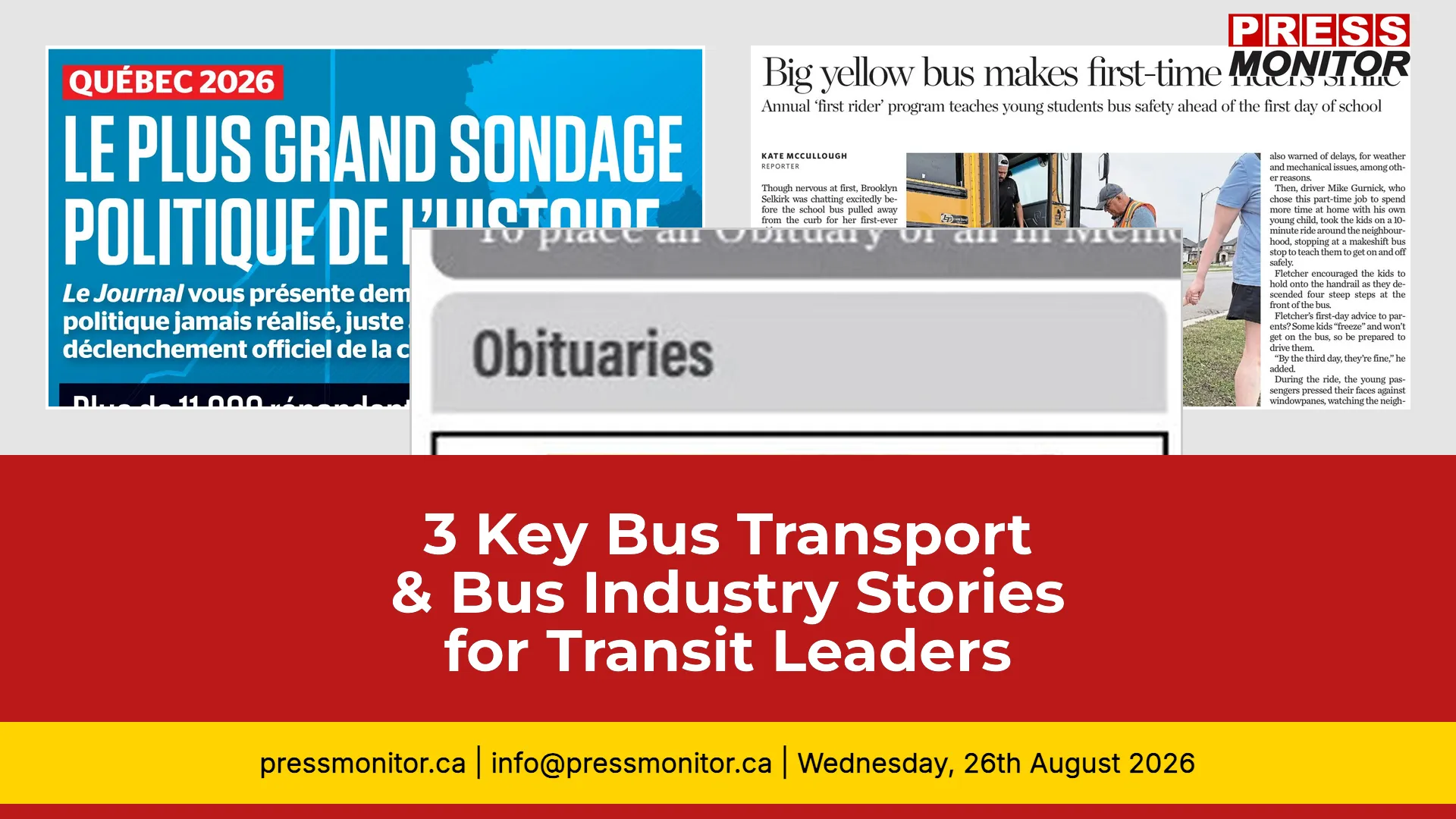 3 Key Bus Transport & Bus Industry Stories for Transit Leaders