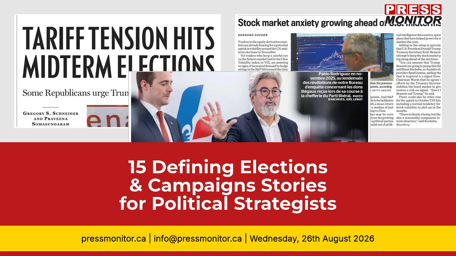 15 Defining Elections & Campaigns Stories for Political Strategists
