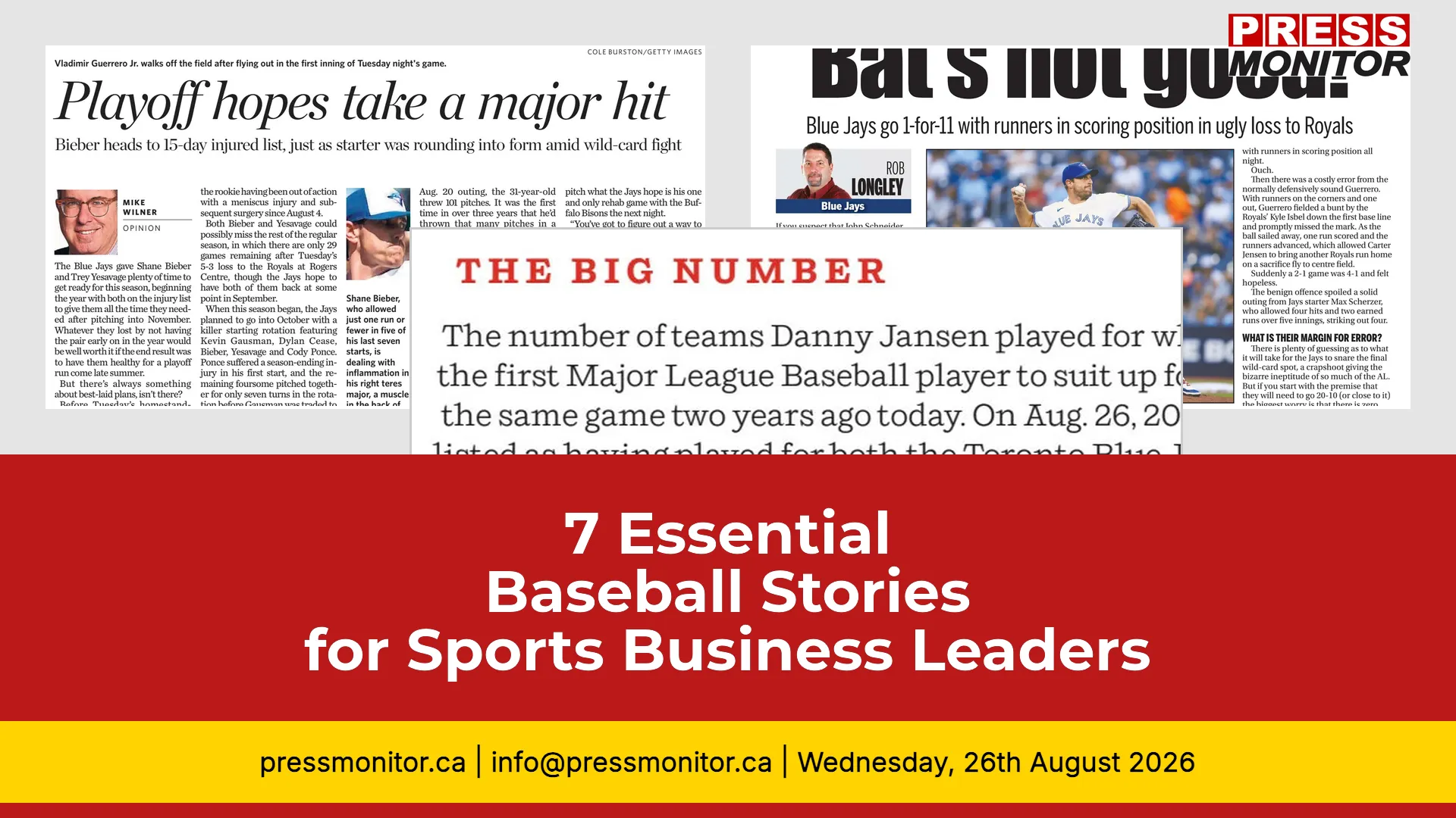 7 Essential Baseball Stories for Sports Business Leaders