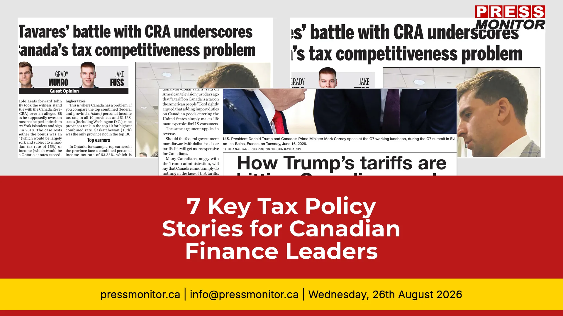 7 Key Tax Policy Stories for Canadian Finance Leaders