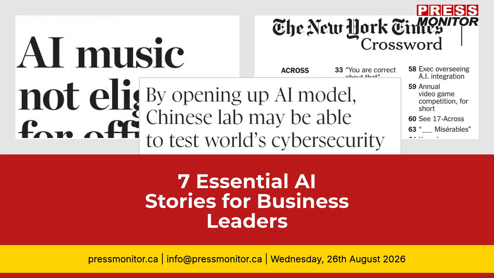 7 Essential AI Stories for Business Leaders