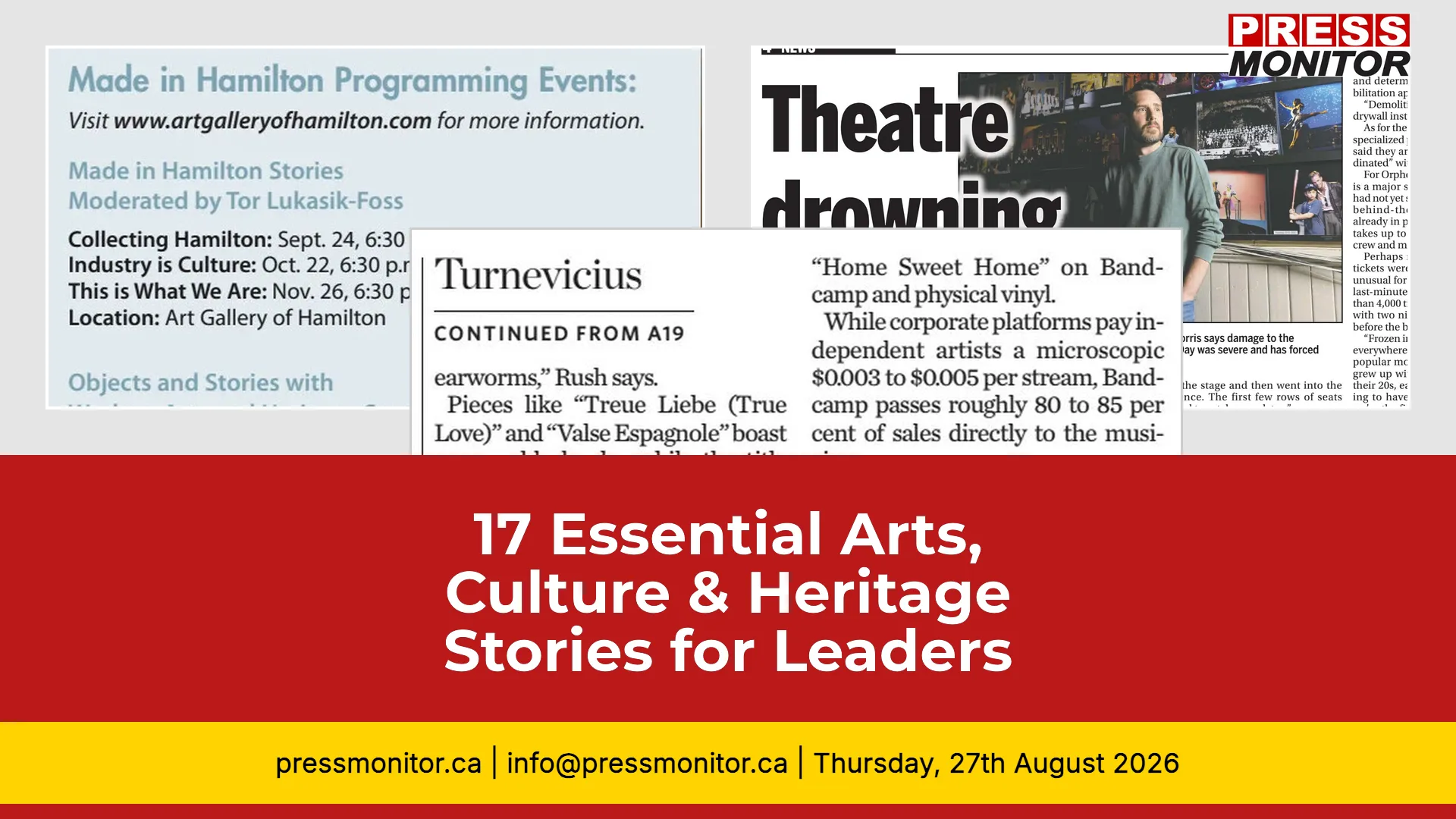 17 Essential Arts, Culture & Heritage Stories for Cultural Leaders