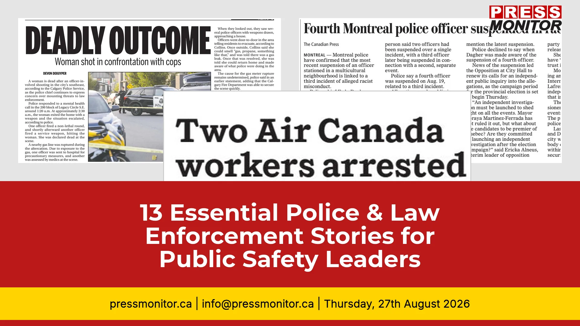 13 Essential Police & Law Enforcement Stories for Public Safety Leaders