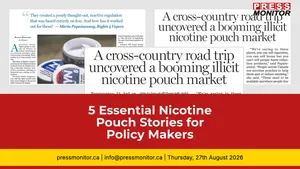 5 Essential Nicotine Pouch Stories for Policy Makers