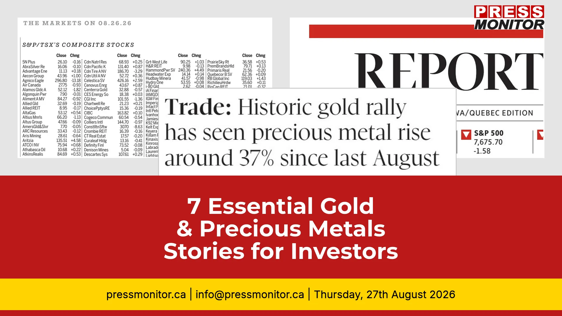 7 Essential Gold & Precious Metals Stories for Investors