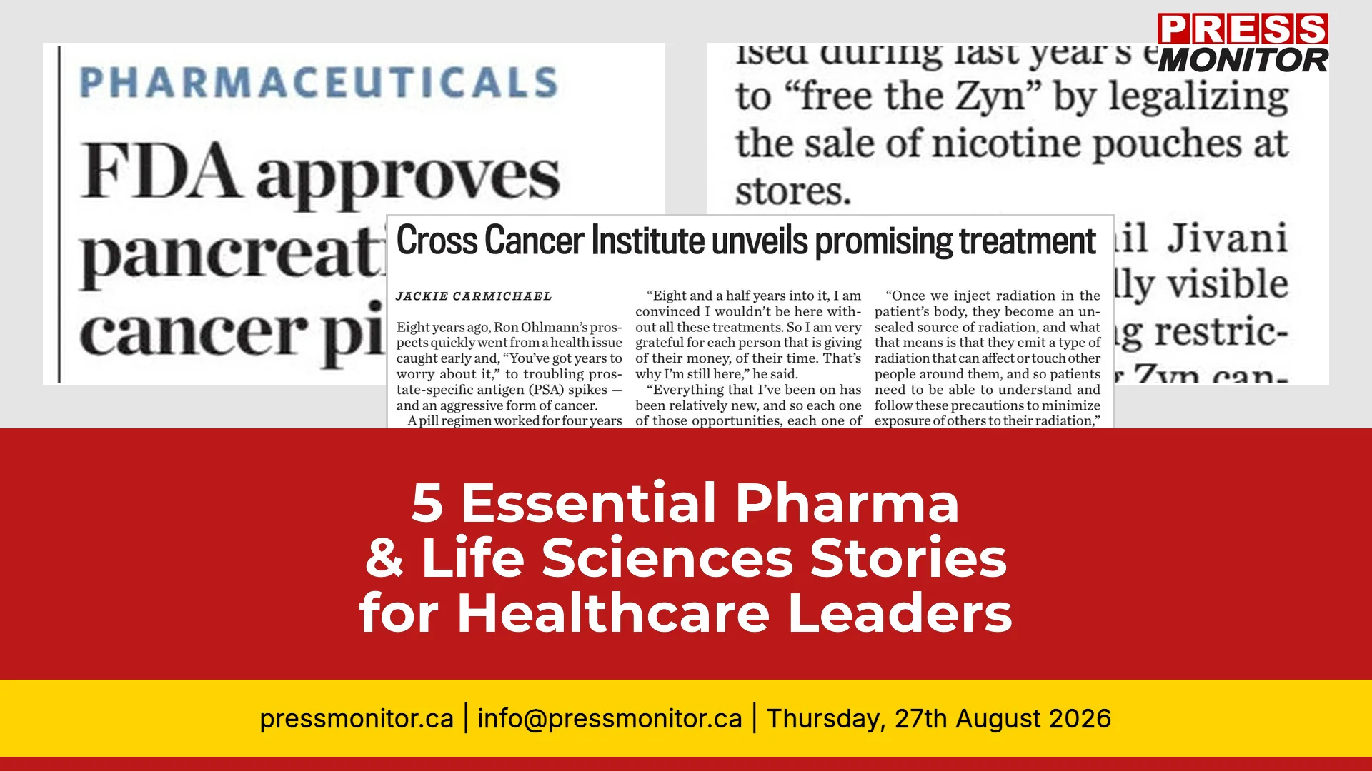 5 Essential Pharma & Life Sciences Stories for Healthcare Leaders