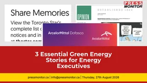 3 Essential Green Energy Stories for Energy Executives