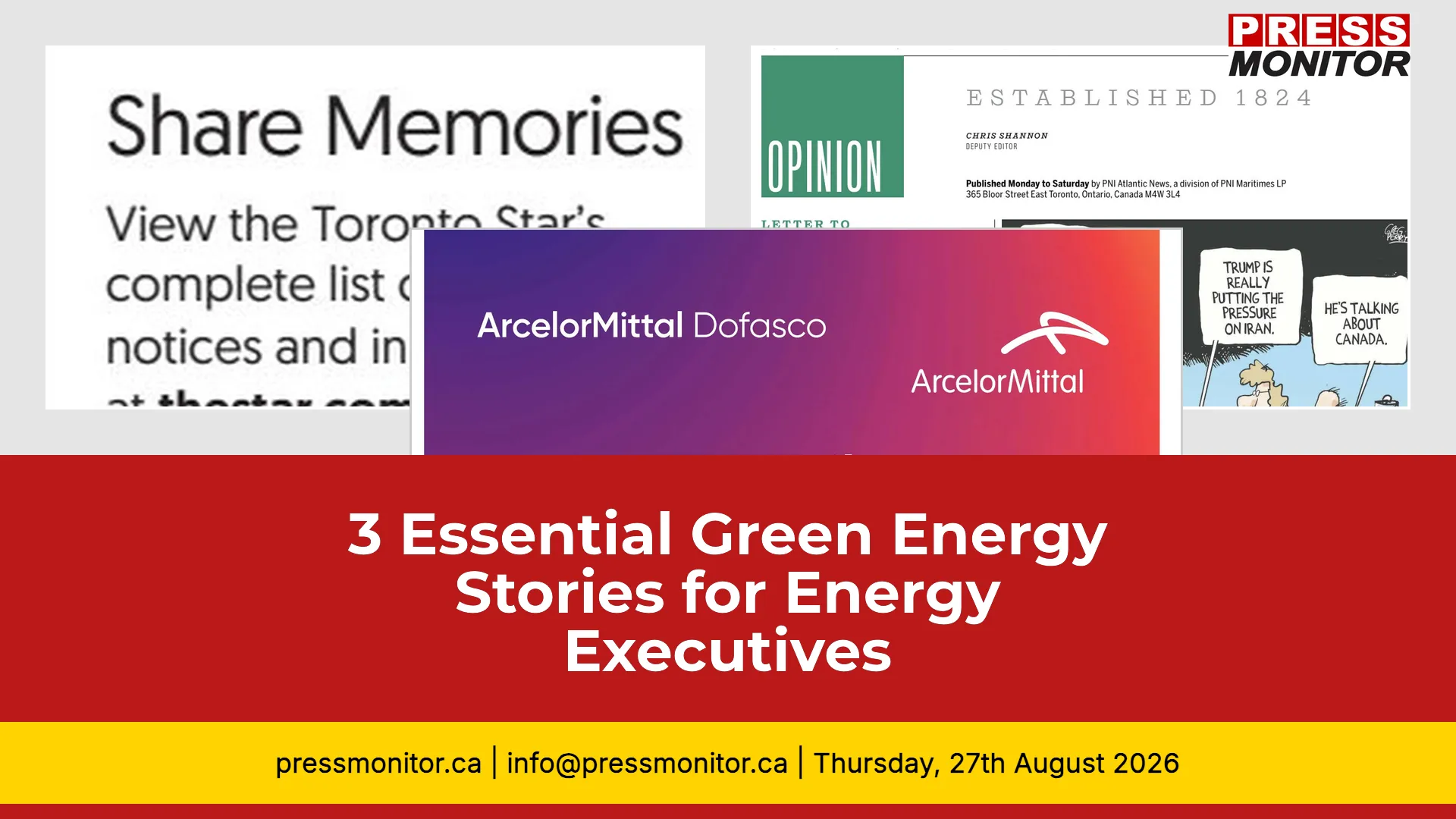 3 Essential Green Energy Stories for Energy Executives