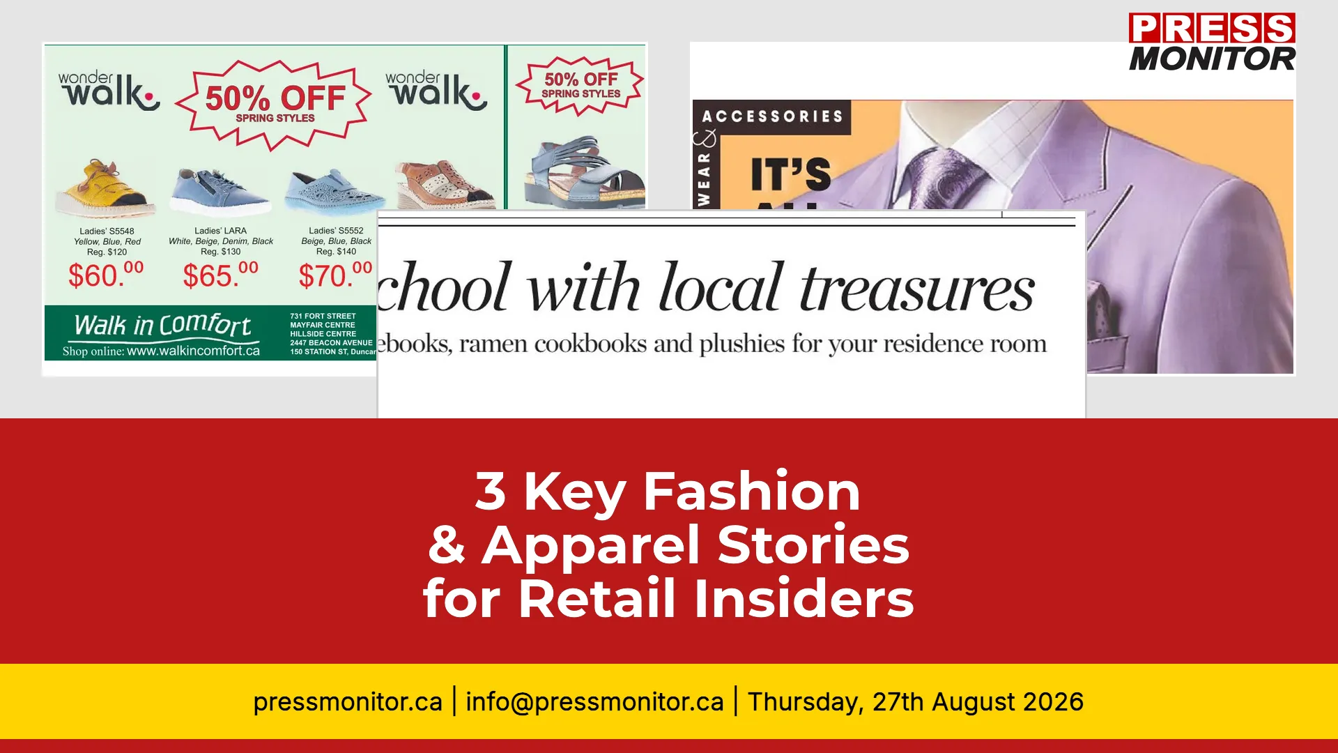 3 Key Fashion & Apparel Stories for Retail Insiders