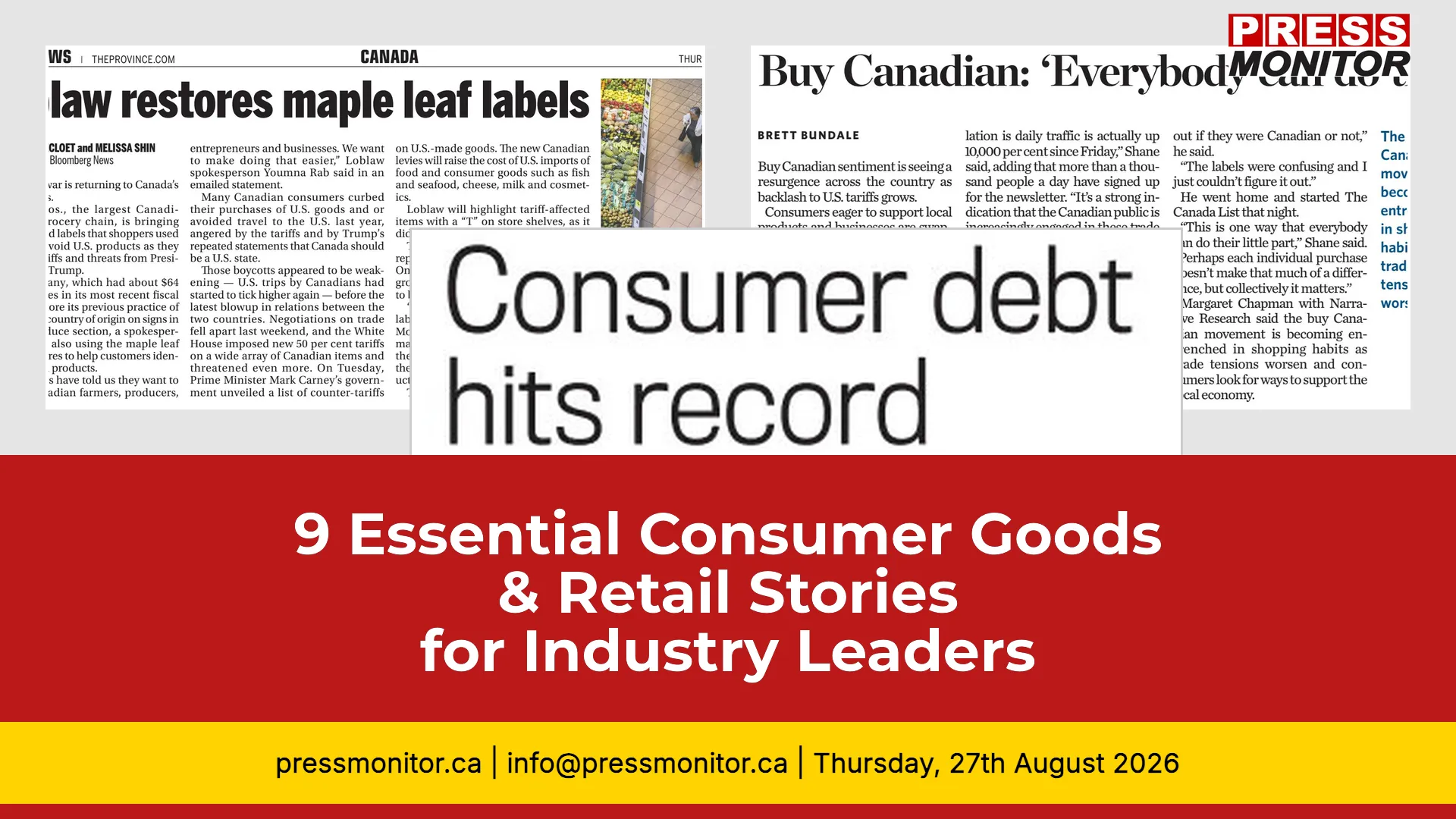 9 Essential Consumer Goods & Retail Stories for Industry Leaders