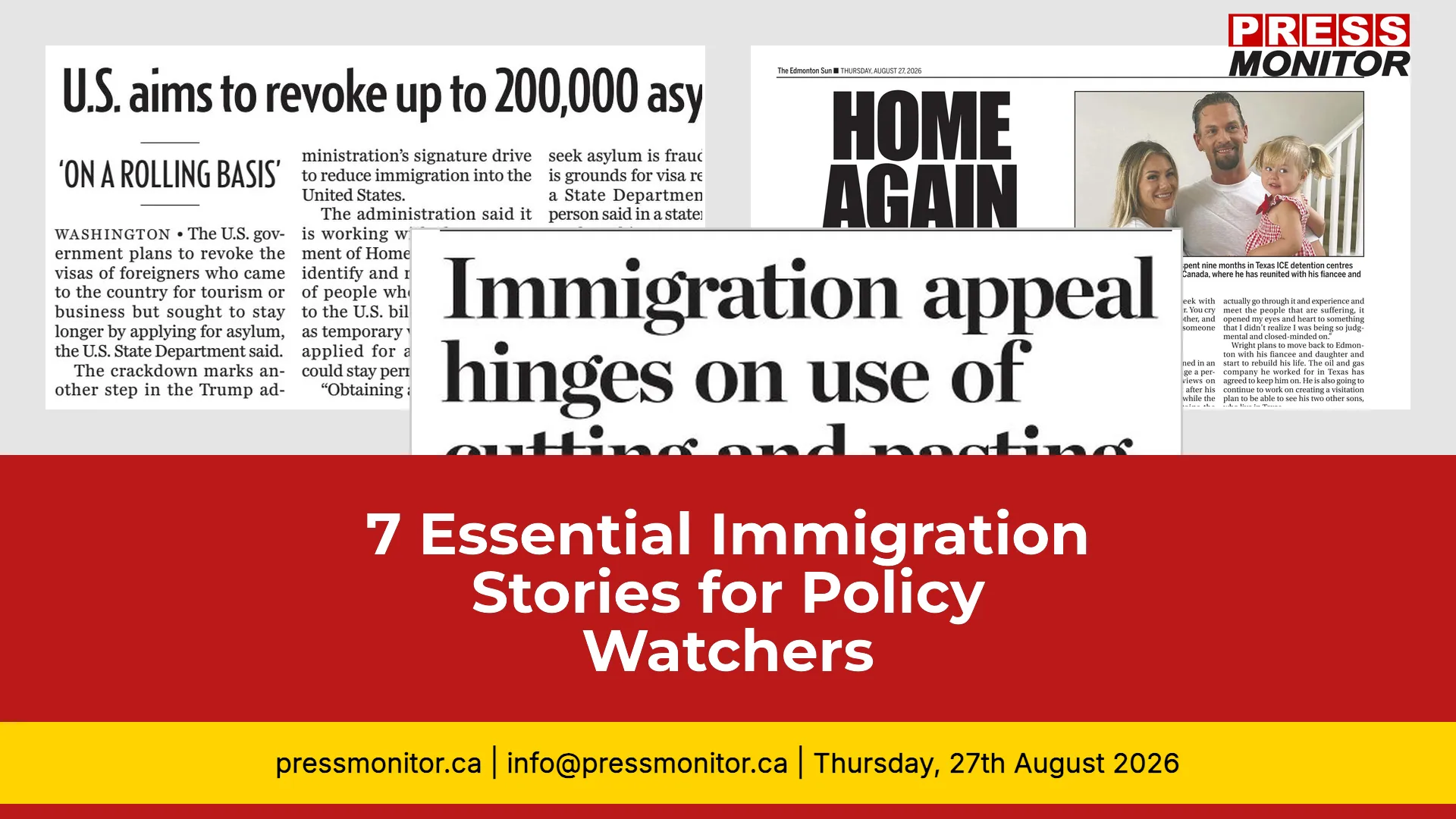 7 Essential Immigration Stories for Policy Watchers