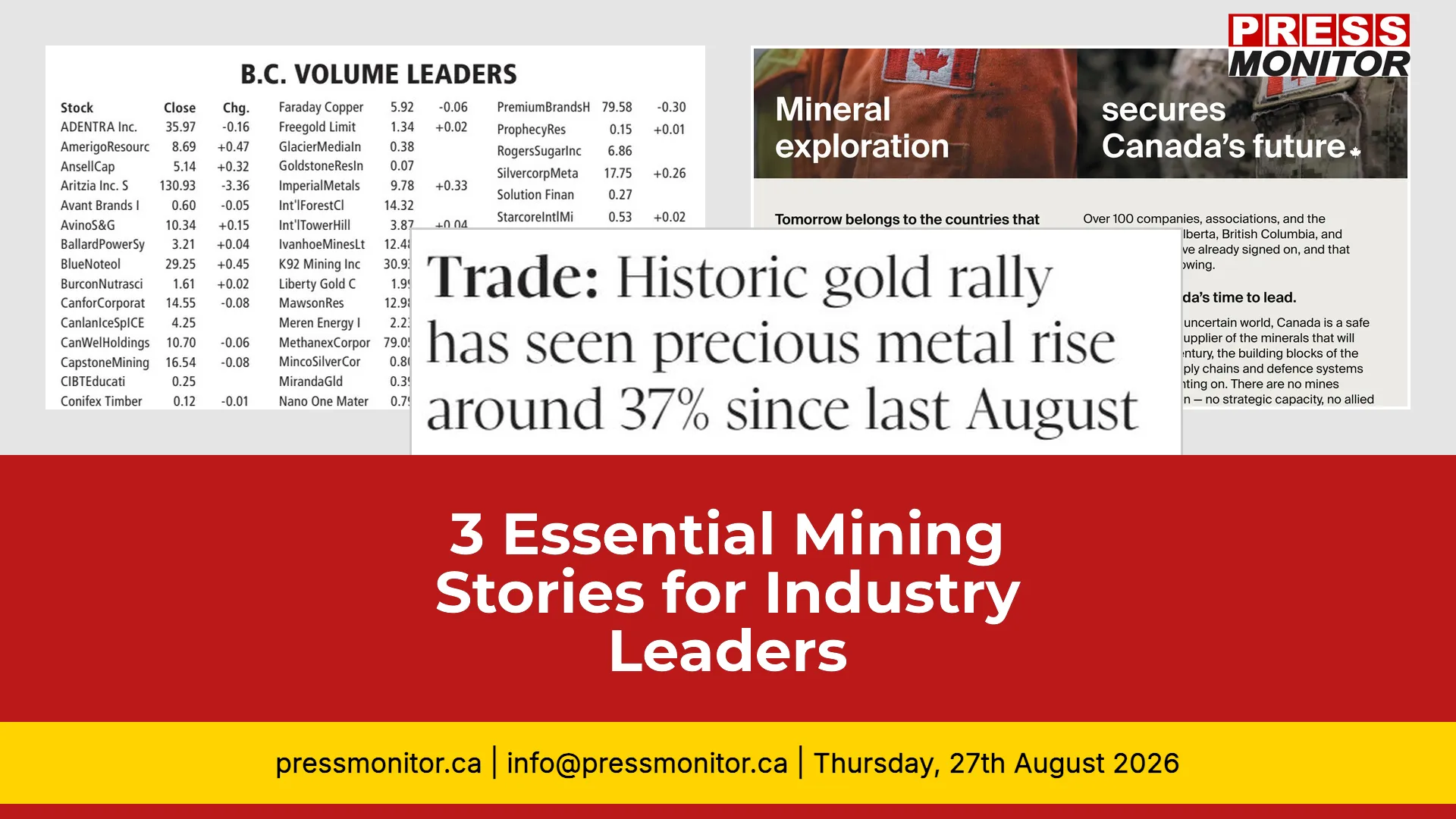 3 Essential Mining Stories for Industry Leaders