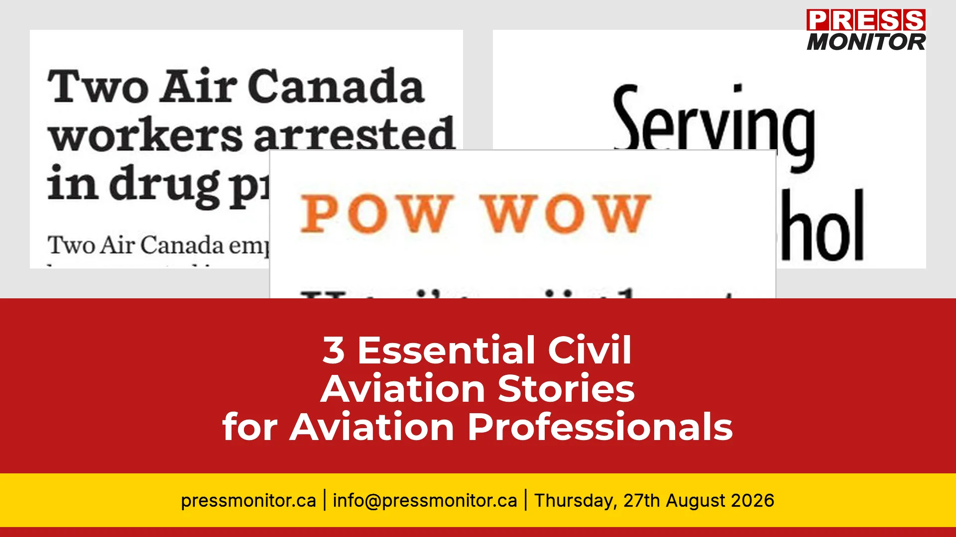 3 Essential Civil Aviation Stories for Aviation Professionals