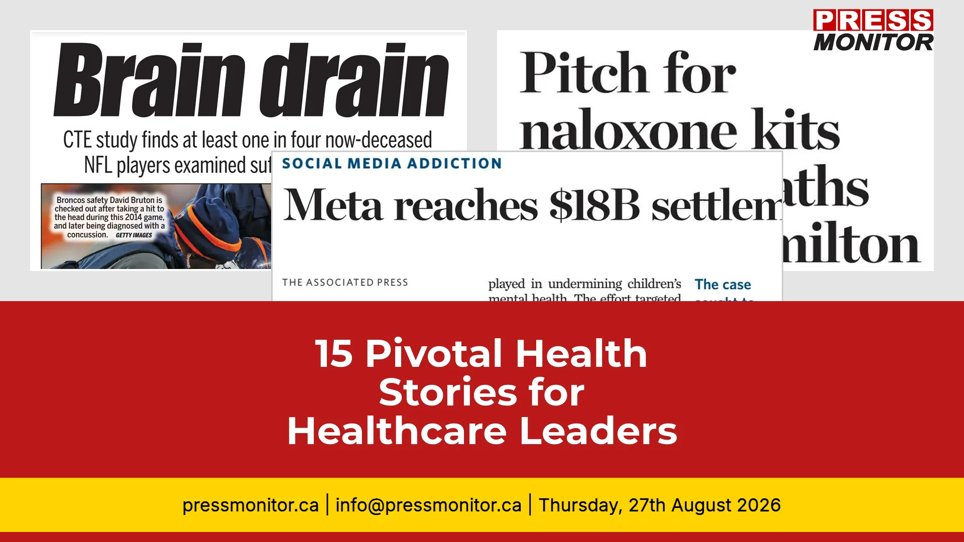 15 Pivotal Health Stories for Healthcare Leaders