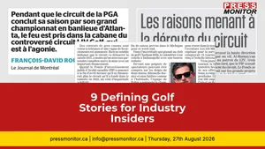 9 Defining Golf Stories for Industry Insiders