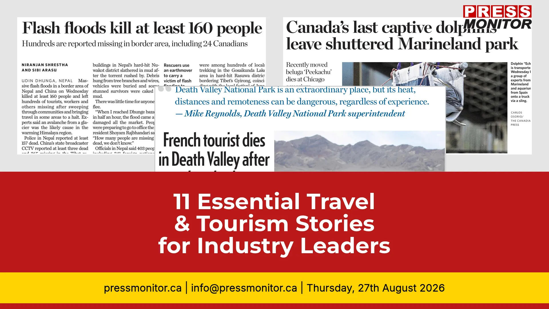 11 Essential Travel & Tourism Stories for Industry Leaders
