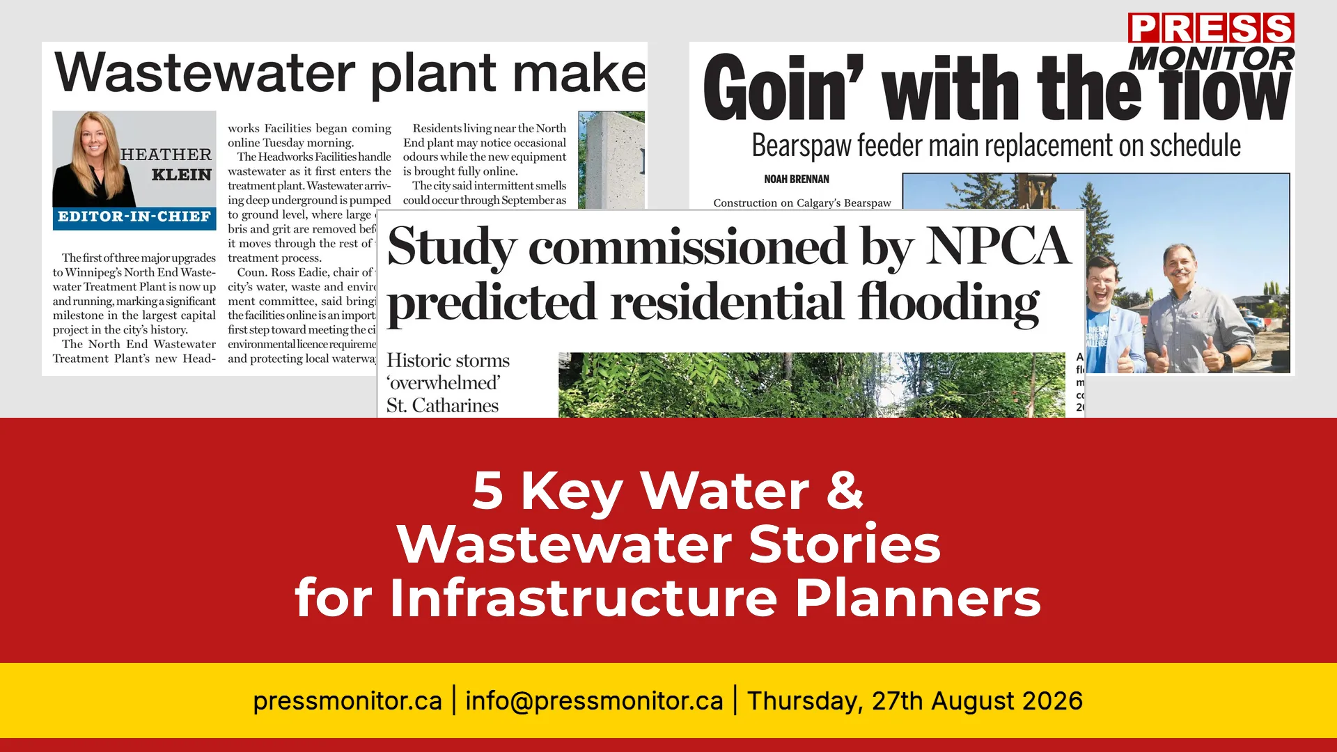 5 Key Water & Wastewater Stories for Infrastructure Planners