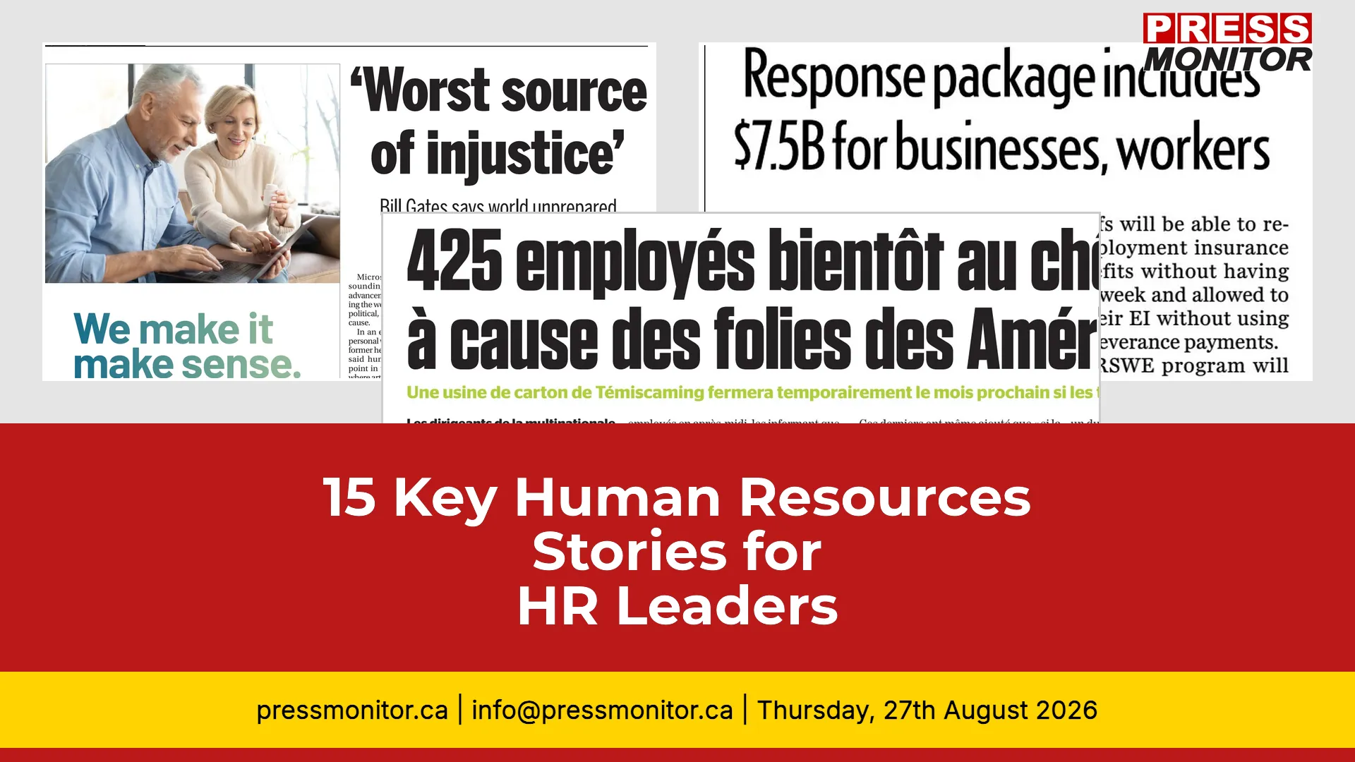 15 Key Human Resources Stories for HR Leaders
