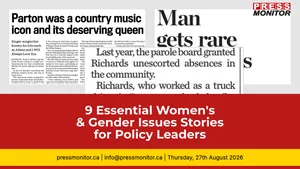 9 Essential Women's & Gender Issues Stories for Policy Leaders