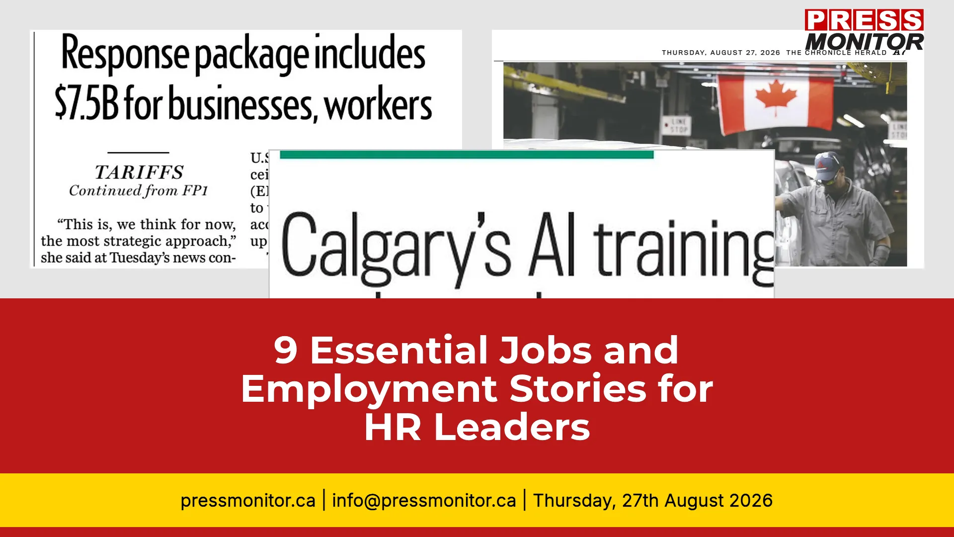 9 Essential Jobs and Employment Stories for HR Leaders