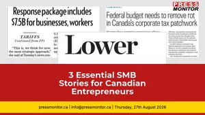 3 Essential SMB Stories for Canadian Entrepreneurs