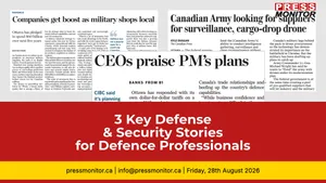 3 Key Defense & Security Stories for Defence Professionals