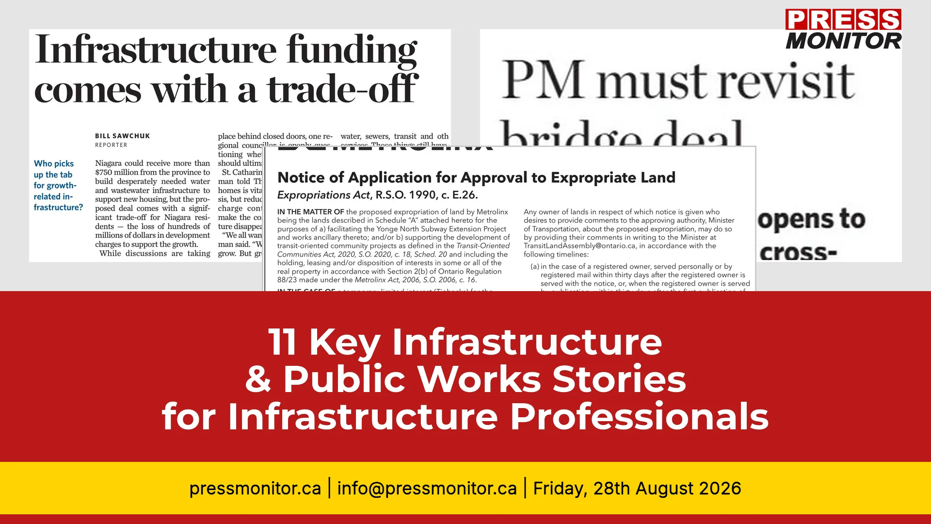 11 Key Infrastructure & Public Works Stories for Infrastructure Professionals