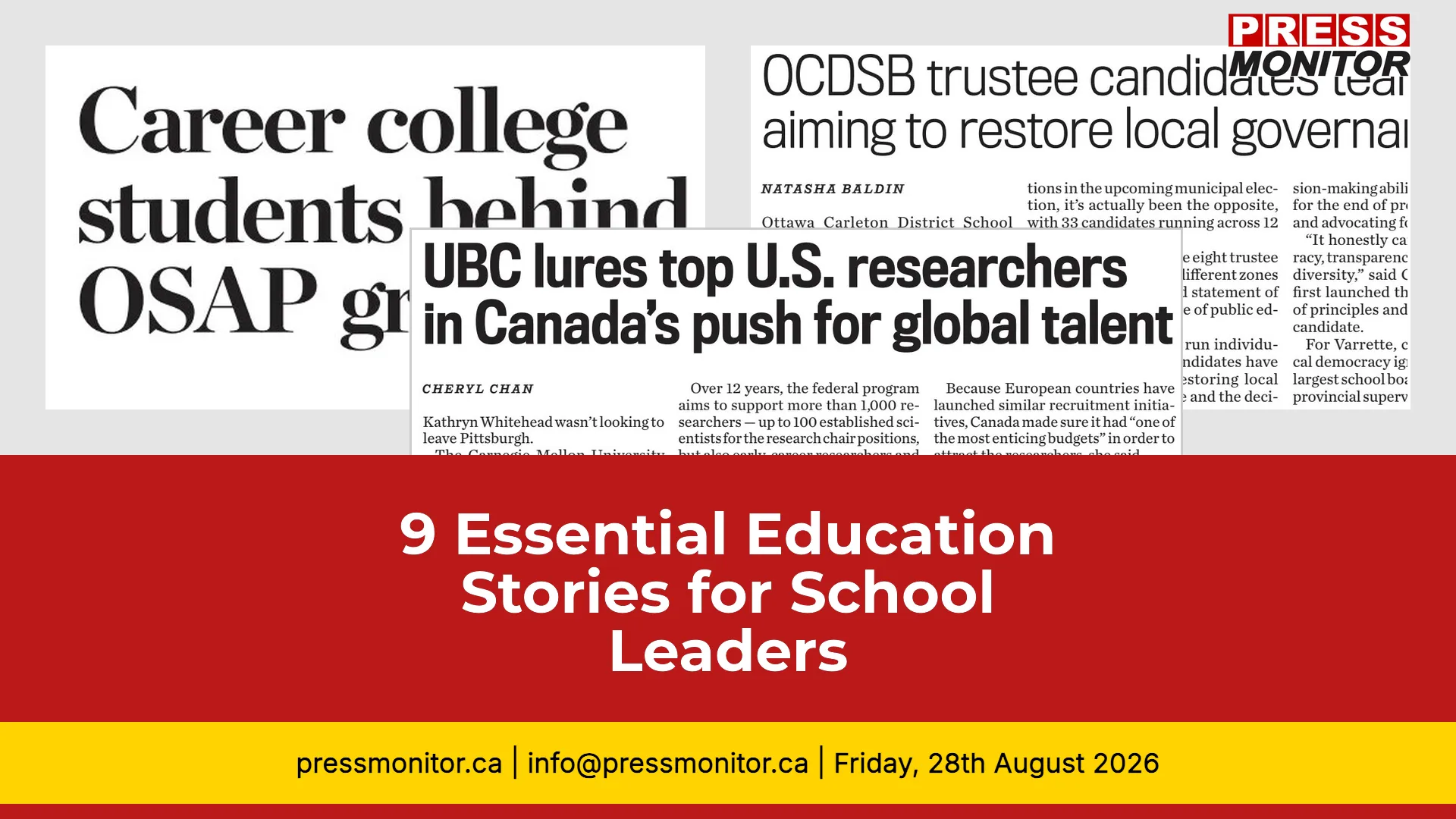 9 Essential Education Stories for School Leaders