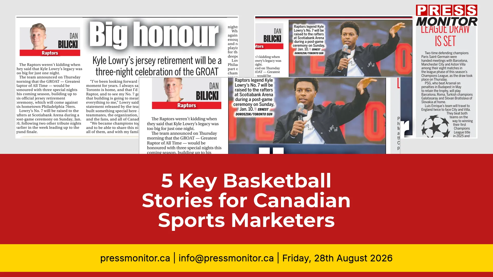 5 Key Basketball Stories for Canadian Sports Marketers