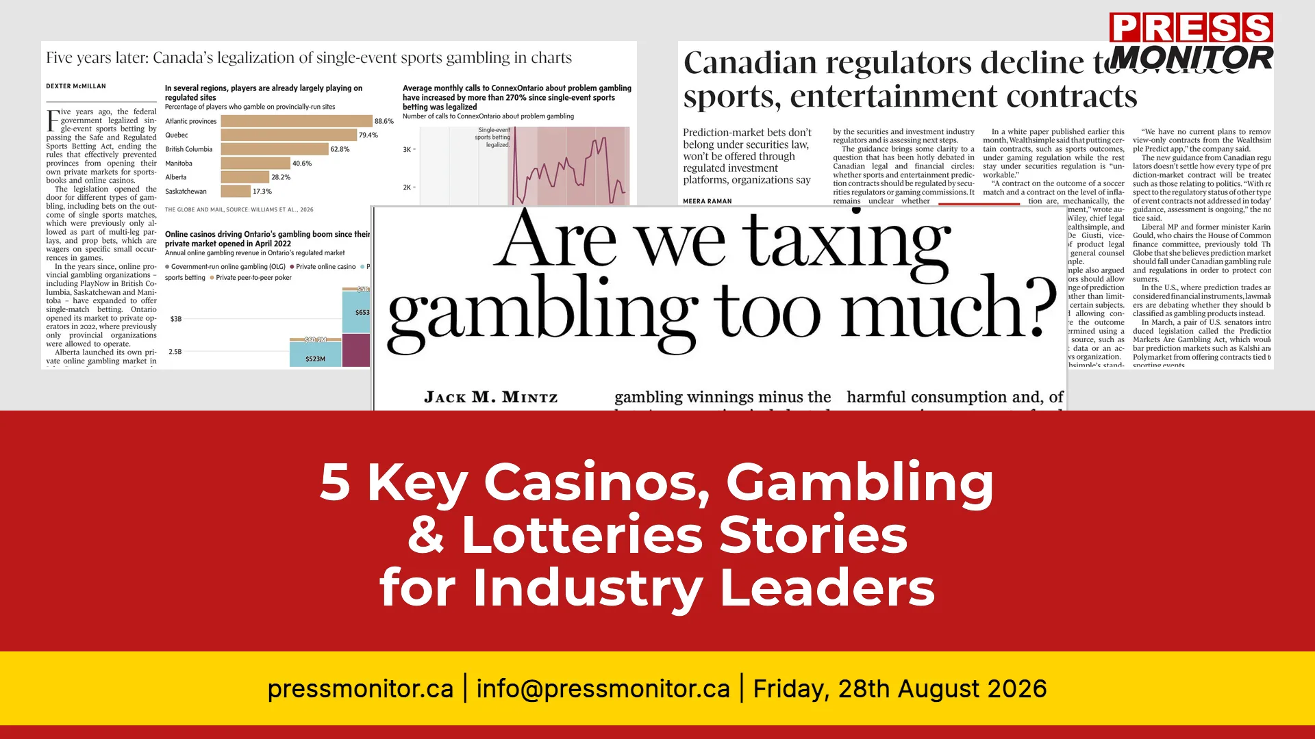 5 Key Casinos, Gambling & Lotteries Stories for Industry Leaders