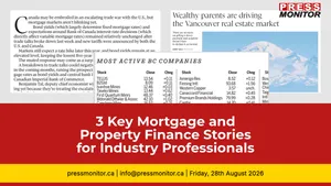 3 Key Mortgage and Property Finance Stories for Industry Professionals