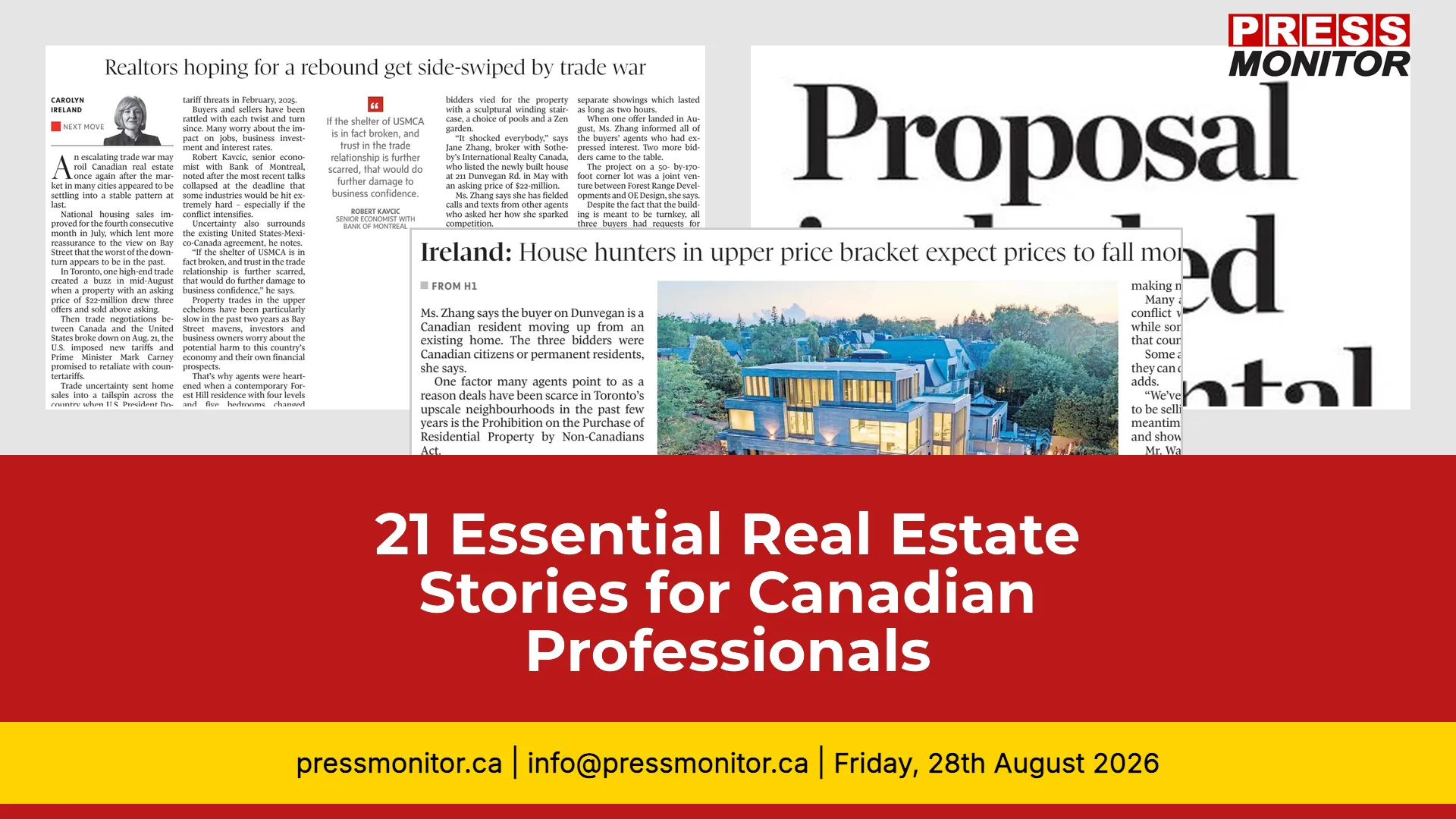 21 Essential Real Estate Stories for Canadian Professionals