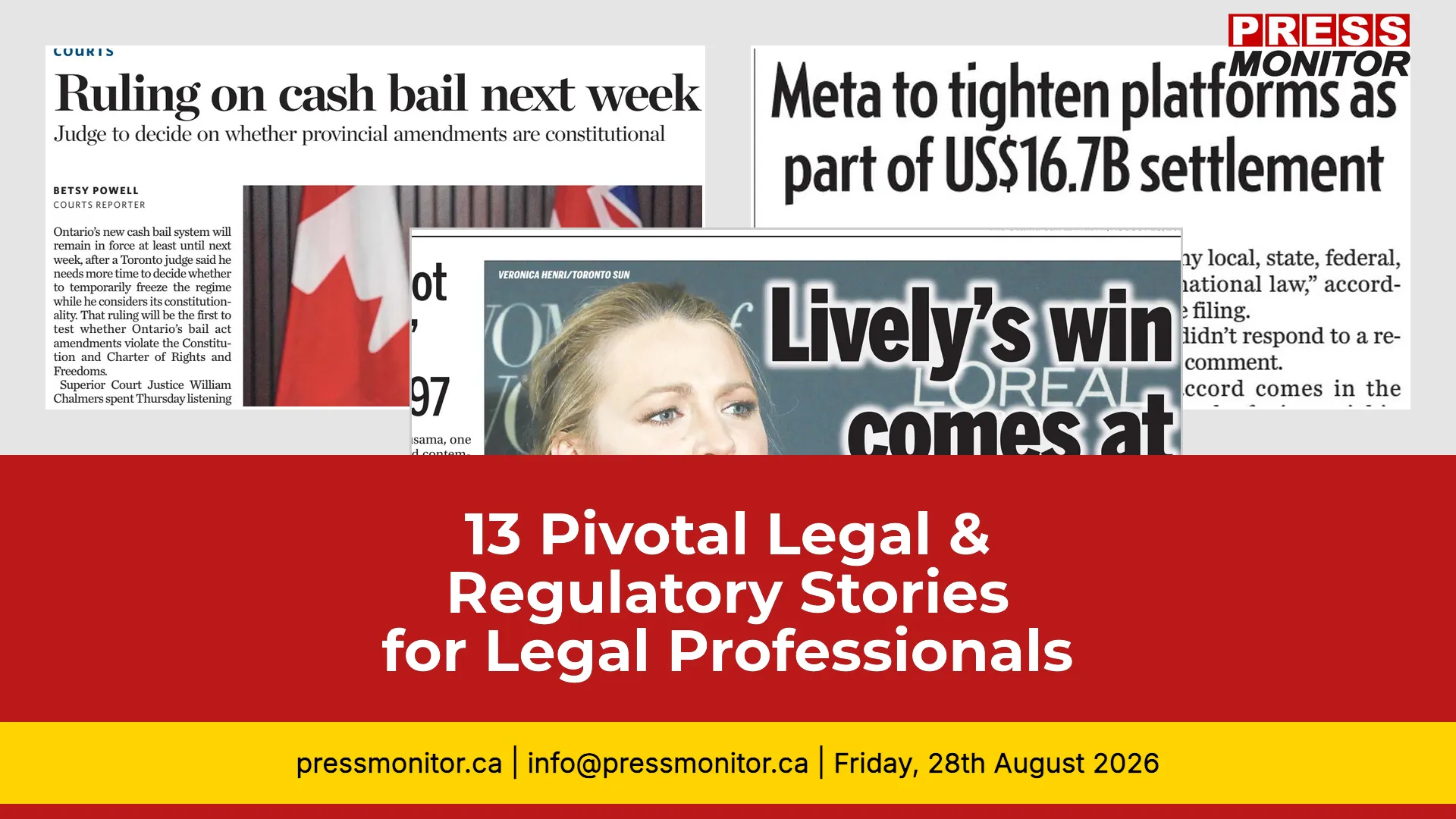 13 Pivotal Legal & Regulatory Stories for Legal Professionals