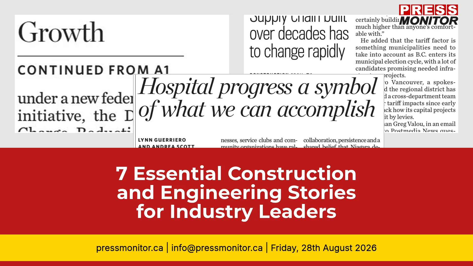 7 Essential Construction and Engineering Stories for Industry Leaders