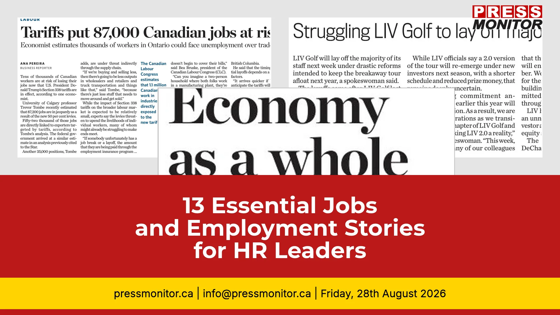13 Essential Jobs and Employment Stories for HR Leaders