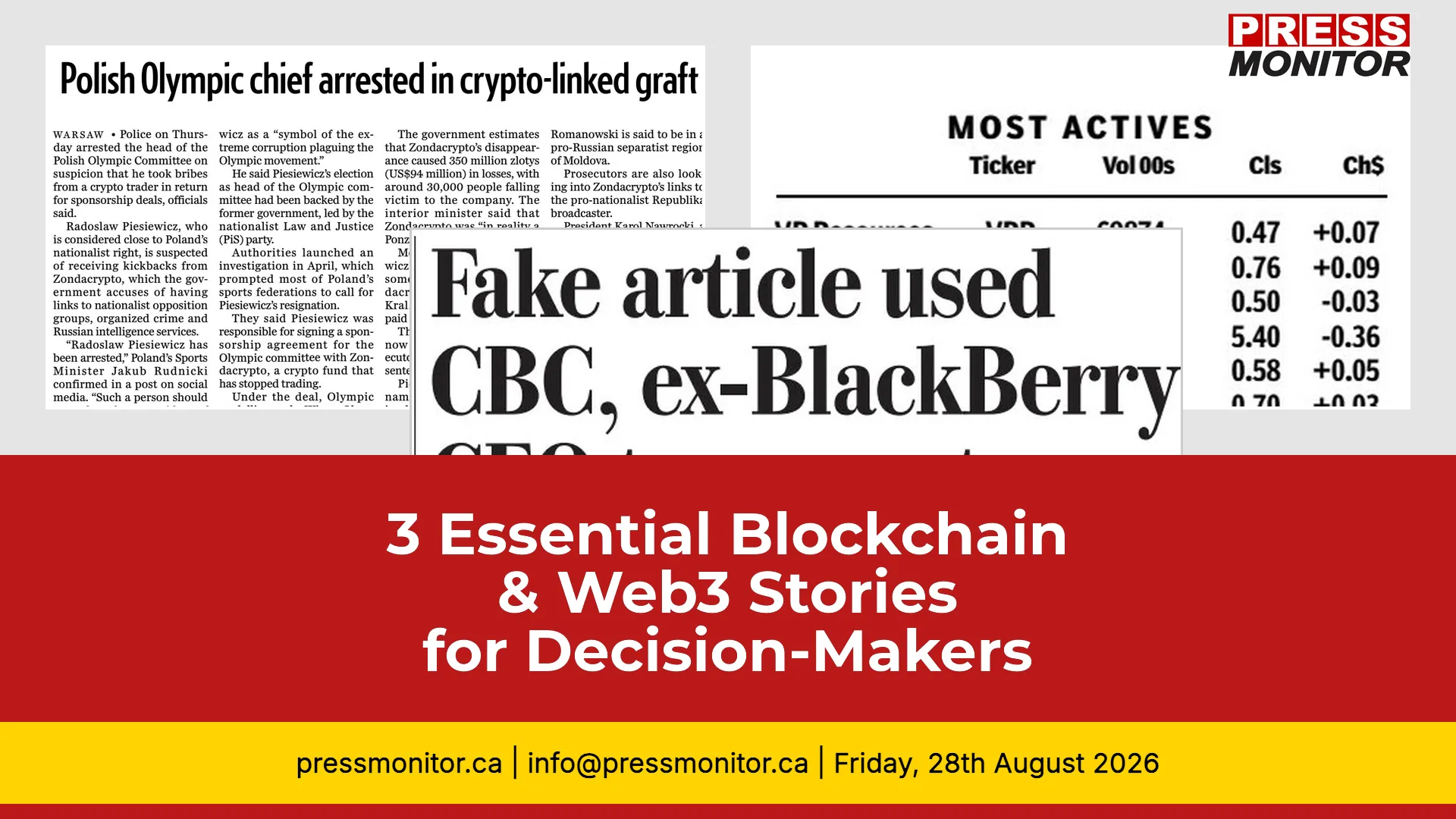 3 Essential Blockchain & Web3 Stories for Decision-Makers