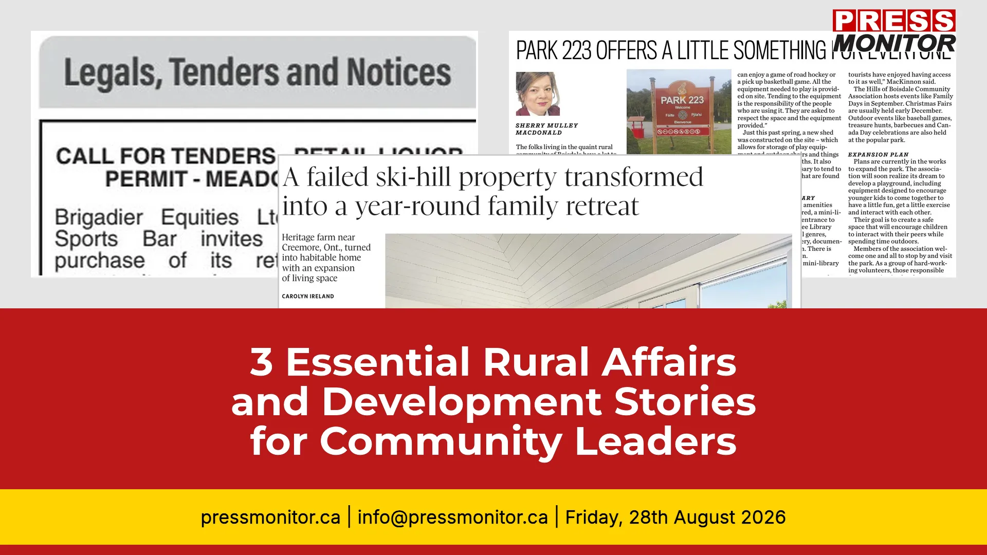 3 Essential Rural Affairs and Development Stories for Community Leaders