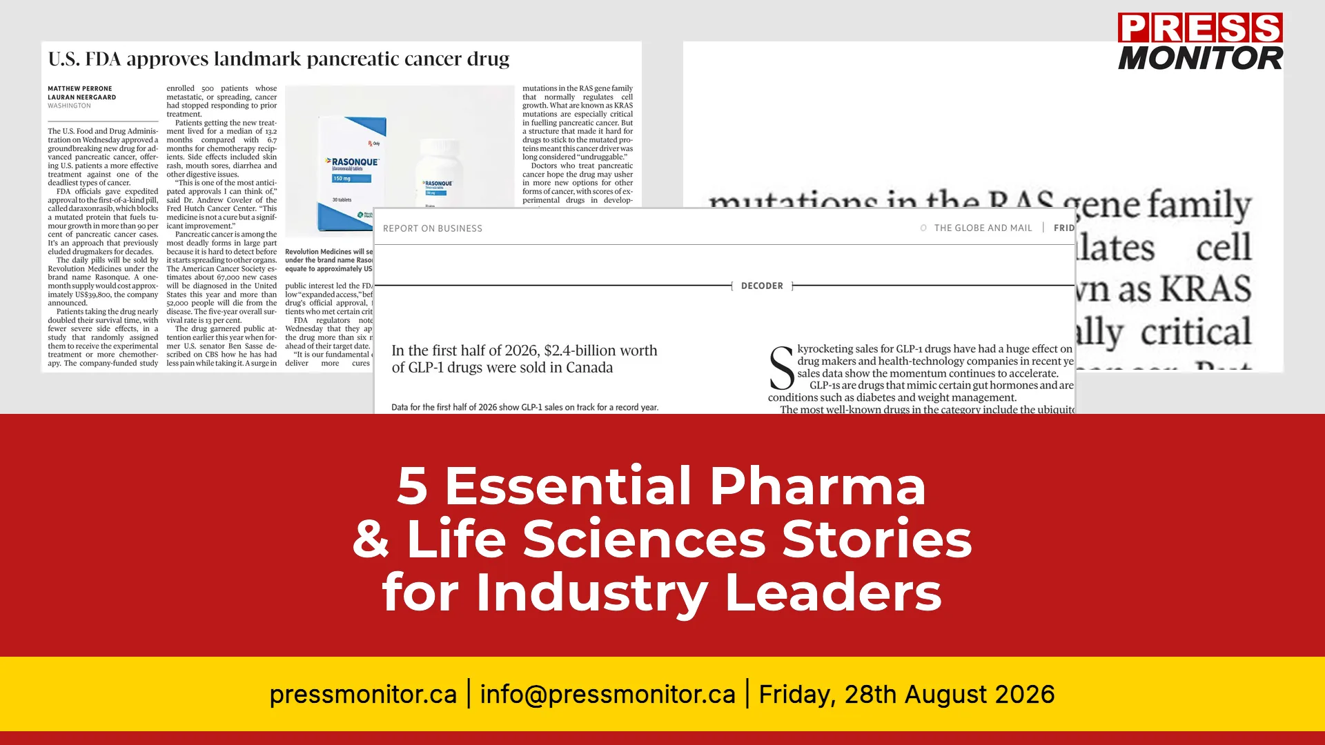 5 Essential Pharma & Life Sciences Stories for Industry Leaders