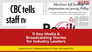 11 Key Media & Broadcasting Stories for Industry Leaders