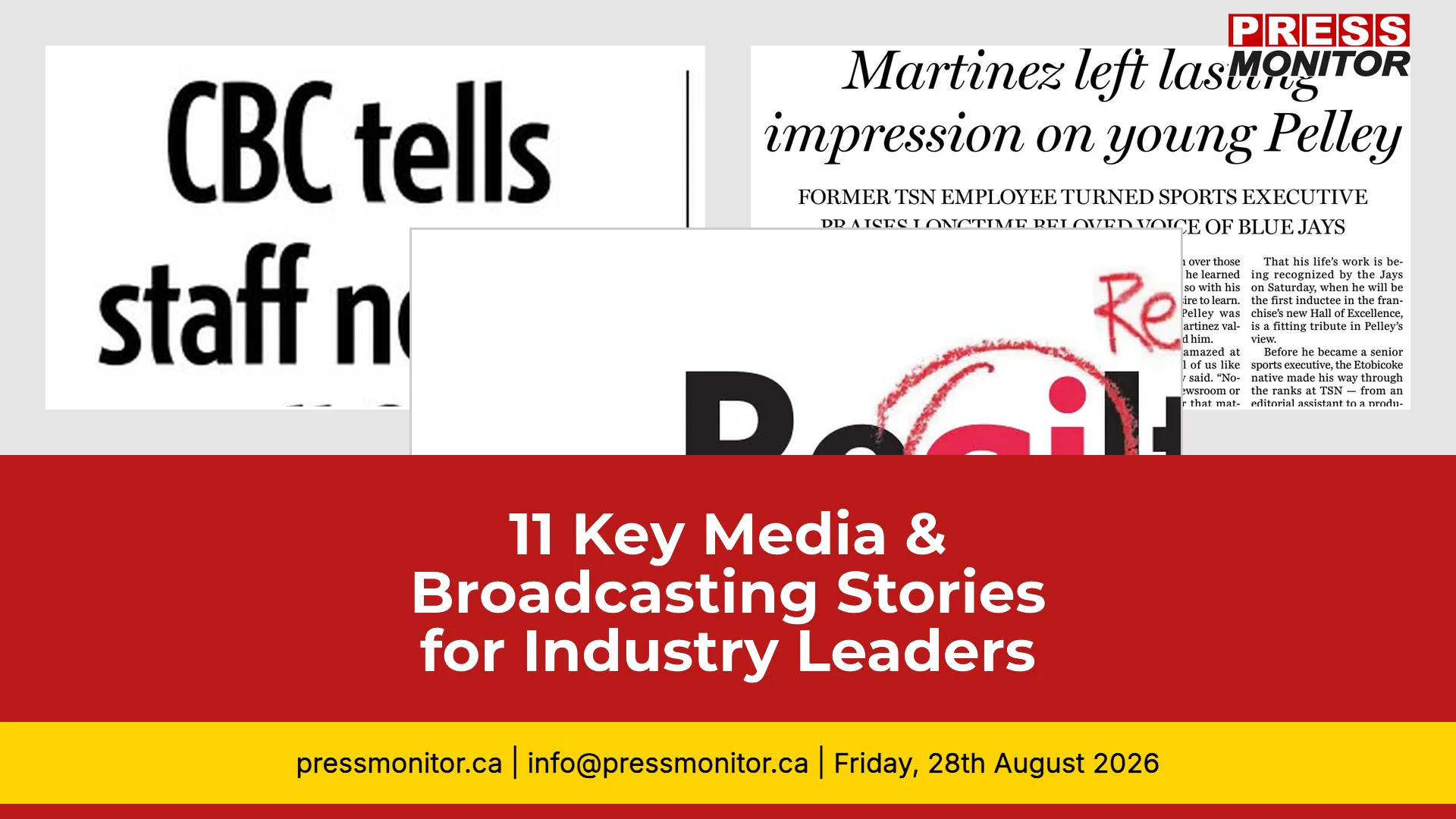 11 Key Media & Broadcasting Stories for Industry Leaders