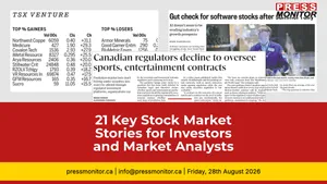 21 Key Stock Market Stories for Investors and Market Analysts