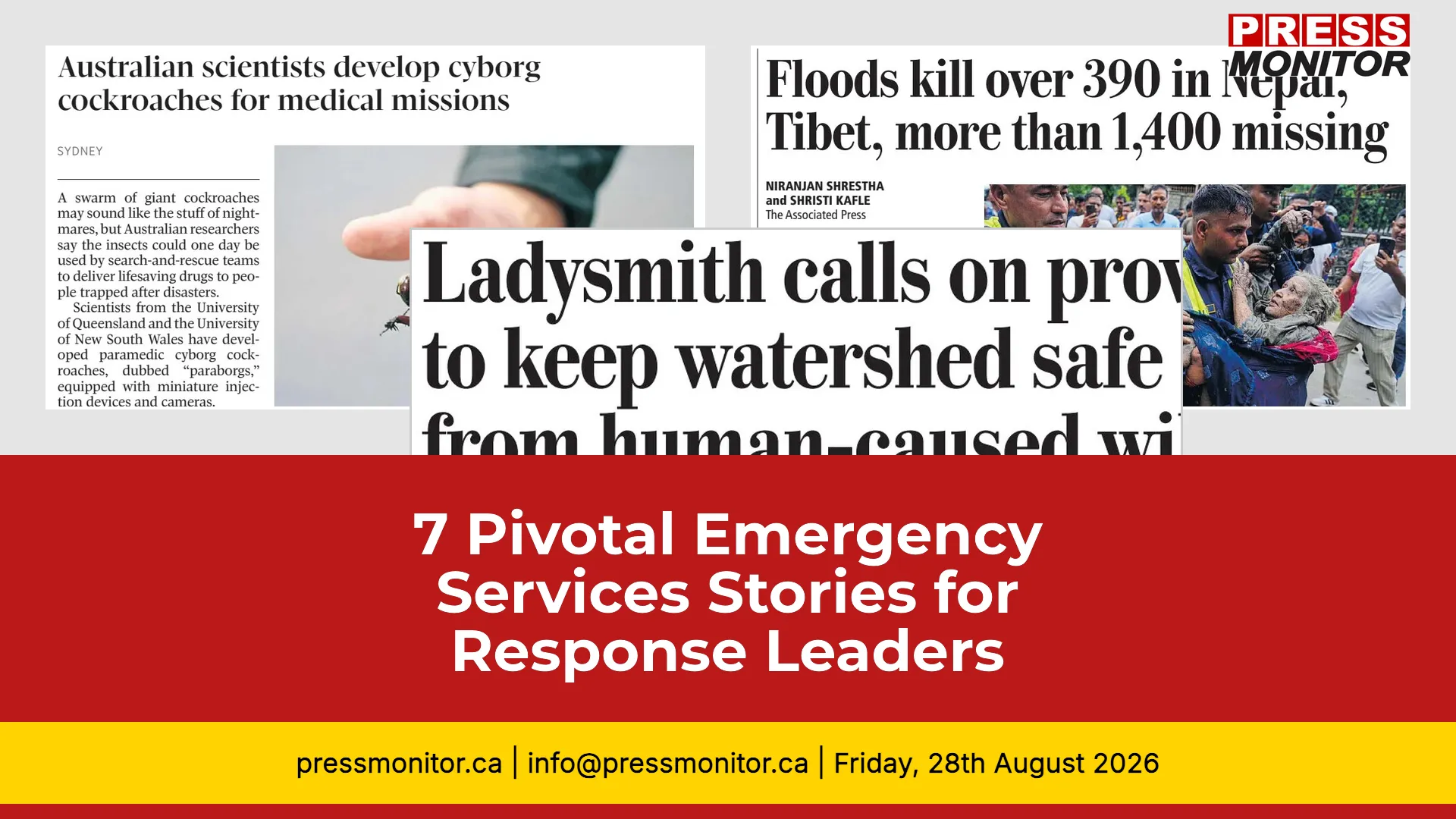 7 Pivotal Emergency Services Stories for Response Leaders