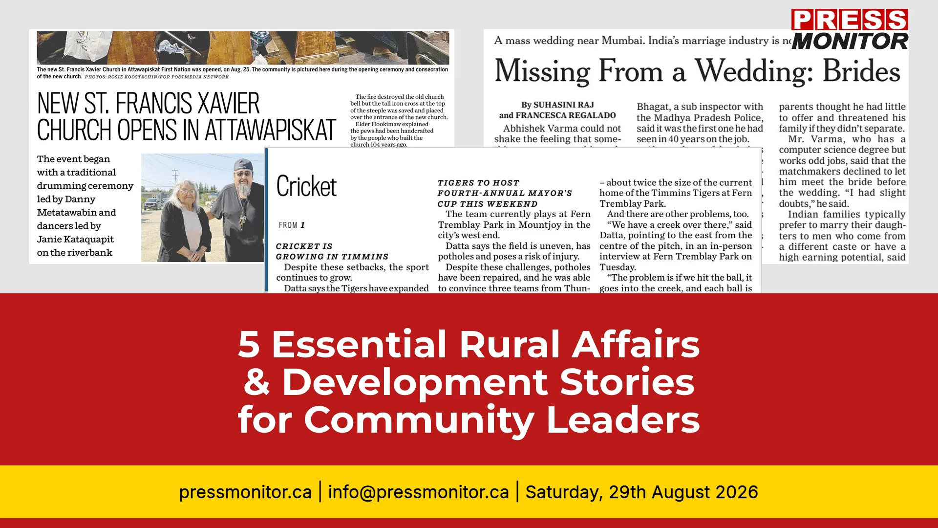 5 Essential Rural Affairs & Development Stories for Community Leaders