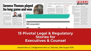 15 Pivotal Legal & Regulatory Stories for Executives