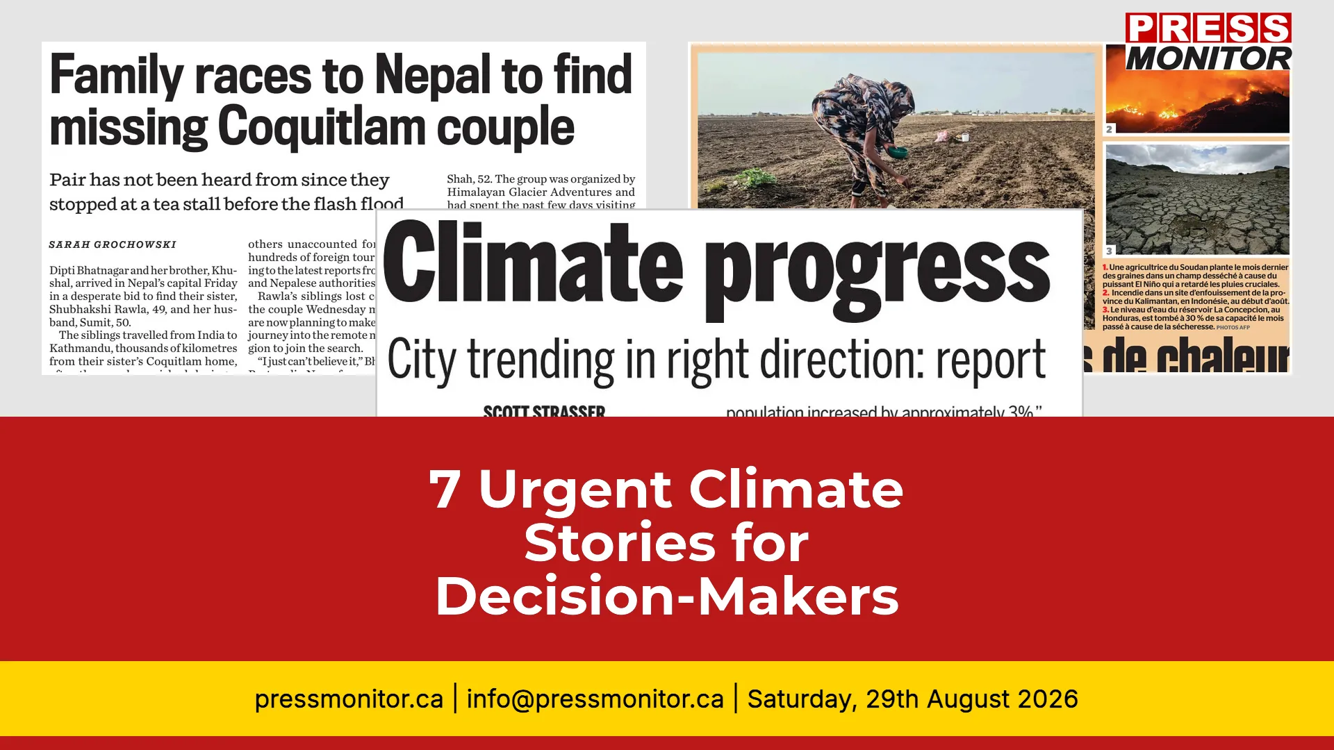 7 Urgent Climate Stories for Decision-Makers