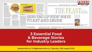 3 Essential Food & Beverage Stories for Industry Leaders